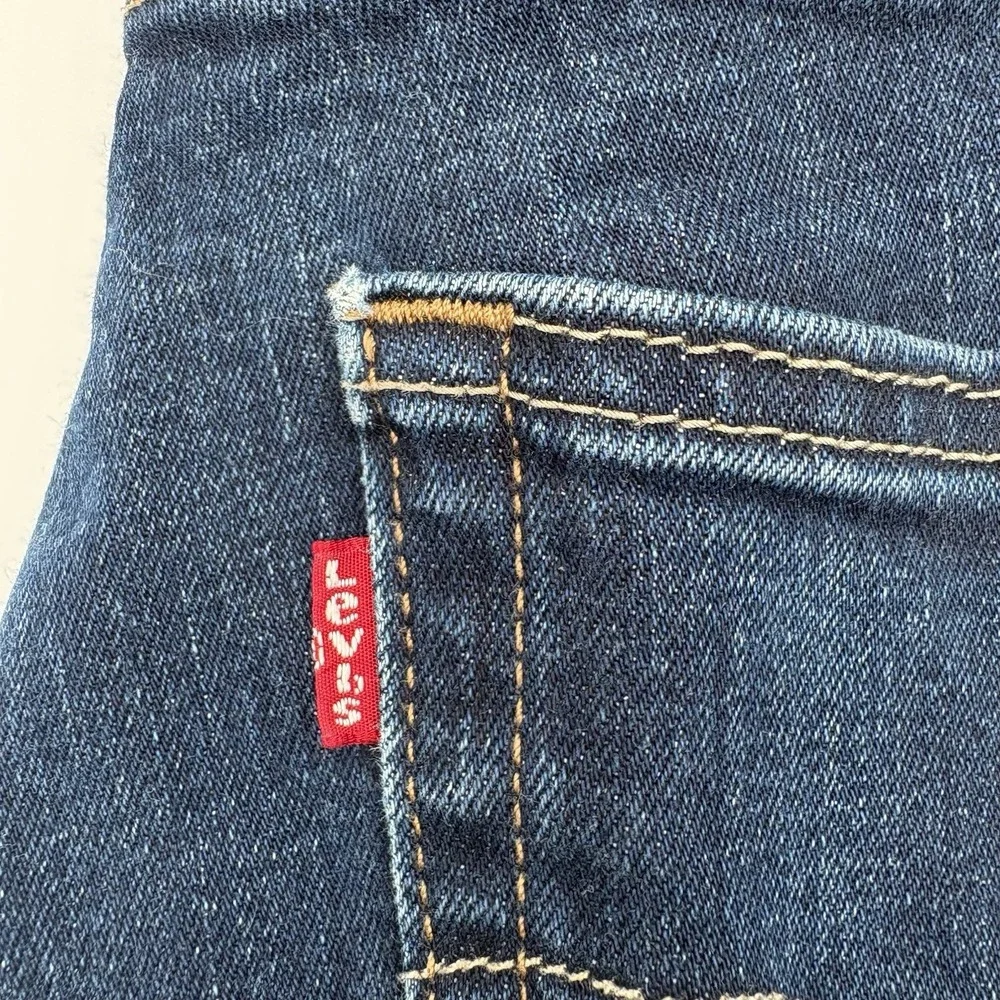 Levi's 511 Slim Jeans Mens 30x30 Blue Denim Stretch Fit Pants